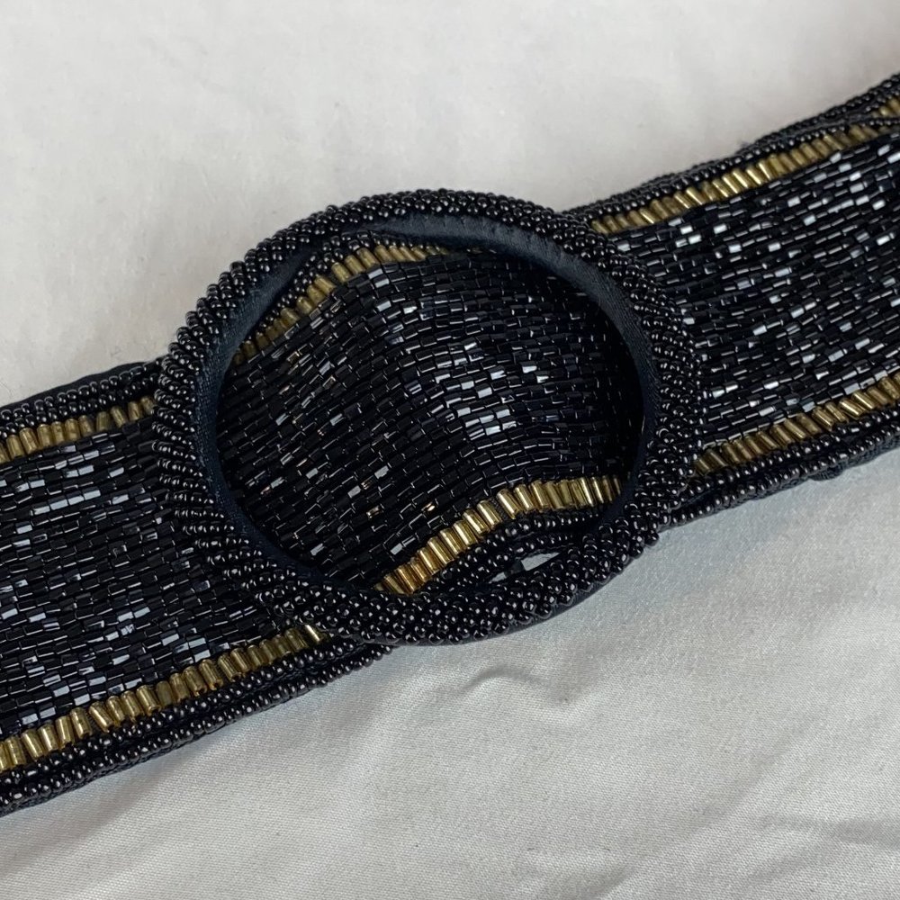 Lauren Alexandra beaded High waist belt/Cummerbund